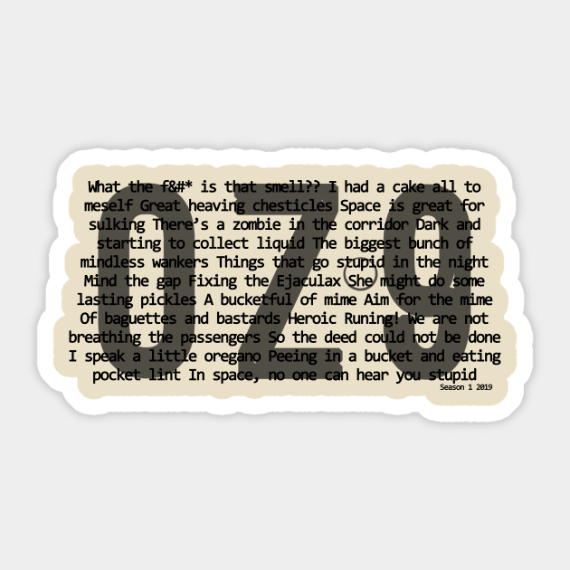 Oz 9 the Raymond Morse collection Sticker by Oz9